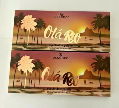 LOT OF 2 ESSENCE OLA RIO EYESHADOW PALETTE 04 ----  0.47oz NEW IN PACKAGE - Image 1 of 2