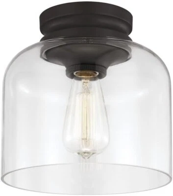 Murray Feiss Lighting One Light Hounslow Flushmount FM404ORB - Bronce frotado con aceite Foto 1 de 2