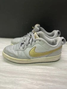 Nike Court Borough Low 2 Gray Sneakers Shoes BQ5448-013 Youth Kids 4Y 2021 - Picture 1 of 8