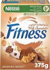 Nestle Fitness Czekolada Śniadanie Płatki śniadaniowe 375G Brązowe Darmowa wysyłka na cały świat