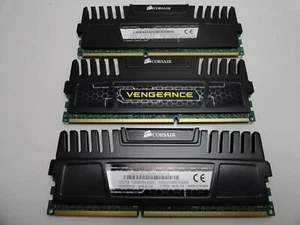 Corsair Vengeance | 12 GB (3x4GB) | DDR3 | 1600 MHz | CMZ12GX3M3A1600C9 - Picture 1 of 1