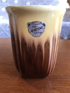 Vintage Art Newtone Bakewells Australia Pottery Vase Art Deco Sticker and Marked - Picture 1 of 11