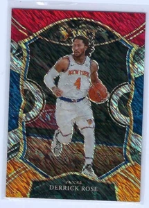 2020-21 Select Red White Orange Shimmer Derrick Rose #16 E096 - Picture 1 of 2