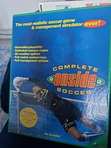 COMPLETE ONSIDE SOCCER PC Game Big Box Elite FREE POST - Picture 1 of 1