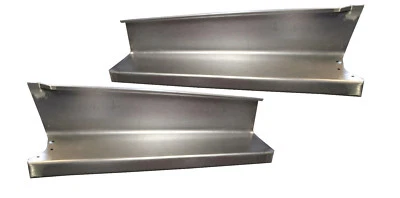 1960 1961 1962 1963 1964 1965 66 CHEVROLET CHEVY TRUCK STEEL RUNNING BOARD PAIR Foto 1 de 3