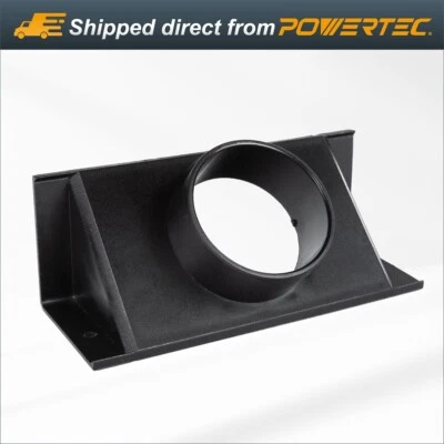 POWERTEC 2-1/2-Inch Router Dust Port for Dust Collection Hood (70152)