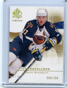  2008-09 SP Authentic Limited #66 Ilya Kovalchuk 88/100
