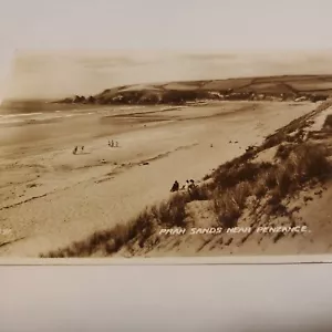 Postal de San Valentín vintage Prah Sands cerca de Penzance Cornualles Inglaterra (G.1491) - Imagen 1 de 12