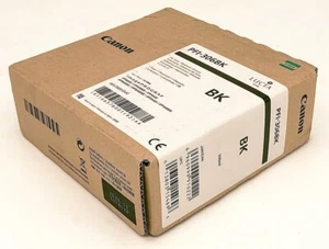 2020 GENUINE CANON PFI-306BK BLACK INK Cartridge IMAGEPROGRAF IPF8300/8400/9400 - Picture 1 of 3