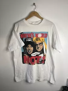 Camicia vintage 1992 Waynes World Movie, Wayne's World 'NON' Movie Shirt - Foto 1 di 8