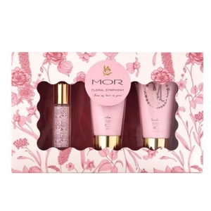 MOR Marshmallow Hand Cream 50 ml /Body Milk 50ml/ Perfume Oil 9ml Gift Set - Picture 1 of 3