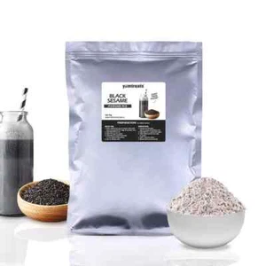 Black Sesame Bubble Tea Premium Quaity Milk Powder Mix - 1KG Boba Pearl Drink - Picture 1 of 2