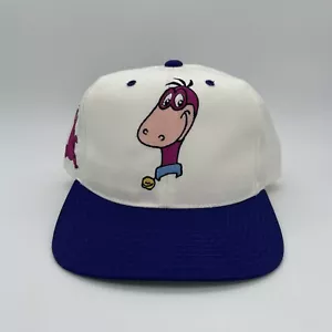 The Flinstones Hanna Barbera Dino Vtg 90s Movie TV SnapBack Sports Hat Cap NWT - Picture 1 of 8