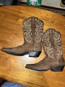 Twisted X Western Boot Brown Womens Size 8 B Style WWT0022 - Picture 1 of 15