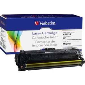 HP650A Verbatim New Remanufactured CE273A Magenta Toner Cartridge 15K PG - Picture 1 of 1
