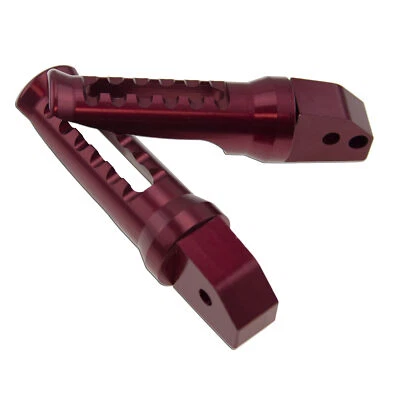 Passenger Rest Bar Red For Honda CBR 600 1000 RR CB Rear GP Foot Peg Stand Set - Изображение 1 из 2