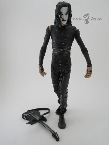McFarlane Toys Movie Maniacs Eric Draven THE CROW Figure with Guitar Cover