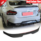 For BMW G42 220i 230i G87 M2 Coupe 2022-2023 Real Carbon Rear Trunk Spoiler Wing