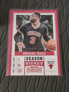Dwyane Wade 2017 PANINI CONTENDERS DRAFT PICKS Basketball Card - Picture 1 of 2