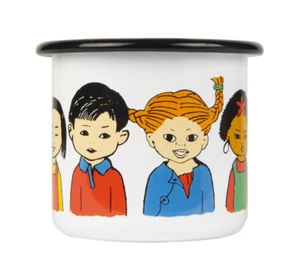 Enamel Mug 0.25 L Pippi of Today - Picture 1 of 3