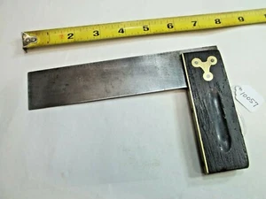 Cuadrado, Vintage Stanley 6" Carpintero Cuadrado, Pat'd 12-29-1896, Hecho en EE. UU. - Imagen 1 de 4