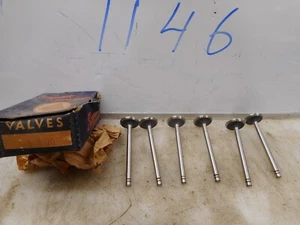 NOS 6U20 SUPERIOR ARROW HEAD 6 VALVES DODGE 1933-41 - Picture 1 of 4