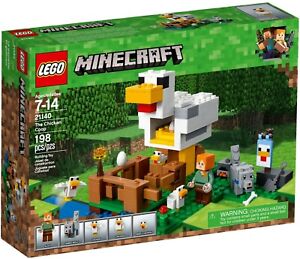 LEGO Minecraft The Chicken Coop Set (21140) - New and Sealed
