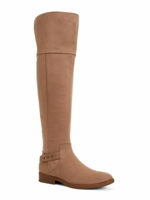 Botas de vestir STYLE & COMPANY beige punta redonda tacón apilado cremallera 8,5 para mujer Foto 1 de 3