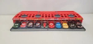 Disney Pixar Cars 2 World Grand Prix Car Launcher Storage Carrying Case W/ Cars - Picture 1 of 4