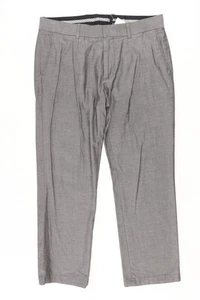 ✨ Pantalón de traje H&M para hombre talla 48, S gris algodón ✨ - Imagen 1 de 4