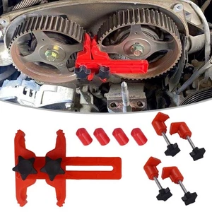 Supporto Bloccaggio Albero a Camme Auto Motore Cam Timing Strumento Bloccaggio Puleggia Motore Auto - Foto 1 di 9