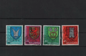 Mi.- Nr. 1210 - 13 "Pro Juventute " Gemeindewappen - Picture 1 of 1