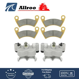 Front Left Right Brake Calipers for Polaris Ranger Crew XP 900 / XP 1000 w/Pads - Picture 1 of 12