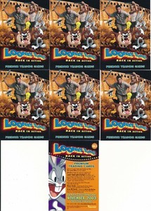 2003 INKWORKS LOONEY TUNES BACK IN ACTION PROMO CARD #BIA-1 LOT OF (7) CARDS