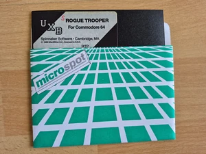 ✅ Spiel: ROGUE TROOPER ⭐ Commodore C64 C128 ⭐ DISKETTE ⚡️ - Afbeelding 1 van 1