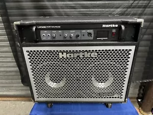 Hartke 5210c Bass 2x10 Combo Verstärker. Hartke LH500 Combo mit Hydrive 5210. Mit Rädern - Bild 1 von 9