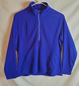 Lucy Yoga Activewear Fleece 1/2 Zip Pullover Gr. Large blau - Bild 1 von 8