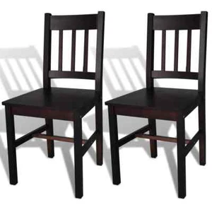 Sillas de Comedor de Madera de Pino Sala de Estar Salón Oficina Mueble 4 Colores - Imagen 1 de 60