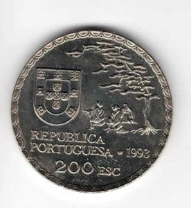 200 Escudos 1993 - Arte Namban  - Superb! - Picture 1 of 2