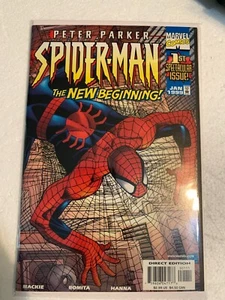 PETER PARKER SPIDER-MAN - NUEVO COMIENZO #1 CASI NUEVO MARVEL COMICS 1999 - Imagen 1 de 1