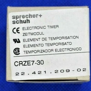 ***BRAND NEW IN BOX*** SPRECHER+SCHUH CRZE7-30 110-240VAC/110-250VDC - Picture 1 of 4