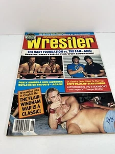 Hart Foundation Vs Cam Ams - June 1987 The Wrestler Magazine - Ex - Picture 1 of 6