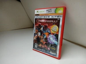 MECHASSAULT PLATINUM HITS (Original Xbox) Complete & Tested V/GOOD #R13 - Picture 1 of 10
