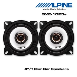 Altavoces coaxiales para automóvil Alpine SXE-1025S - 4" 10 cm 2 vías 360 W potencia total - Imagen 1 de 1