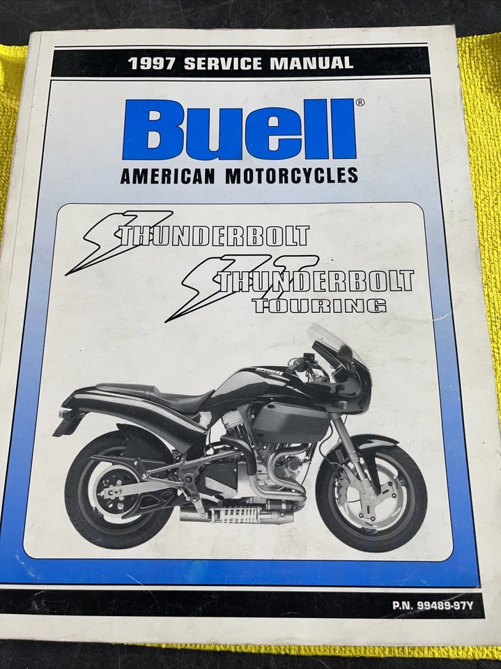 Harley 1997 Buell Thunderbolt/Touring manual de servicio de fábrica 99489-97Y Foto 1 de 4