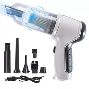 Powerful Car Vacuum Cleaner Wet / Dry Cordless Strong Suction Handheld Cleaning - Picture 1 of 15