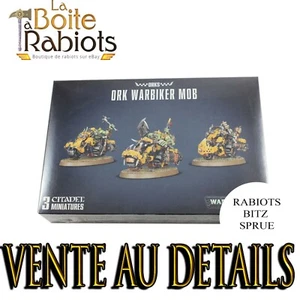Warhammer 40000 Ork Warbiker Mob Venta Al Por Menor Rabiots Bitz Sprue - Imagen 1 de 7