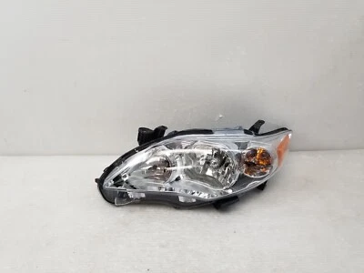 Faro halógeno lateral izquierdo para conductores Toyota Corolla 2011 2012 2013 U Foto 1 de 4