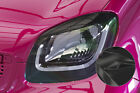 Headlight trim panels evil look tuning glossy for smart fortwo 453 / EQ SB311-G