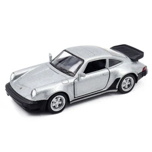 1:36 Porsche 911 Turbo 1978 Toy Vehicle for Kids Model Car Diecast Toys Silver - Picture 1 of 10